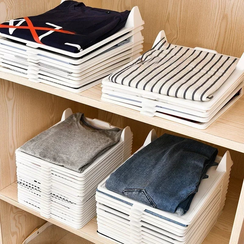 Homivo CleanFold™ | Stackable Clothes Organizer