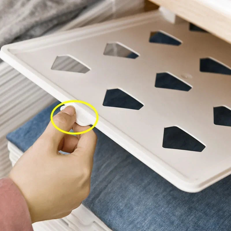 Homivo CleanFold™ | Stackable Clothes Organizer