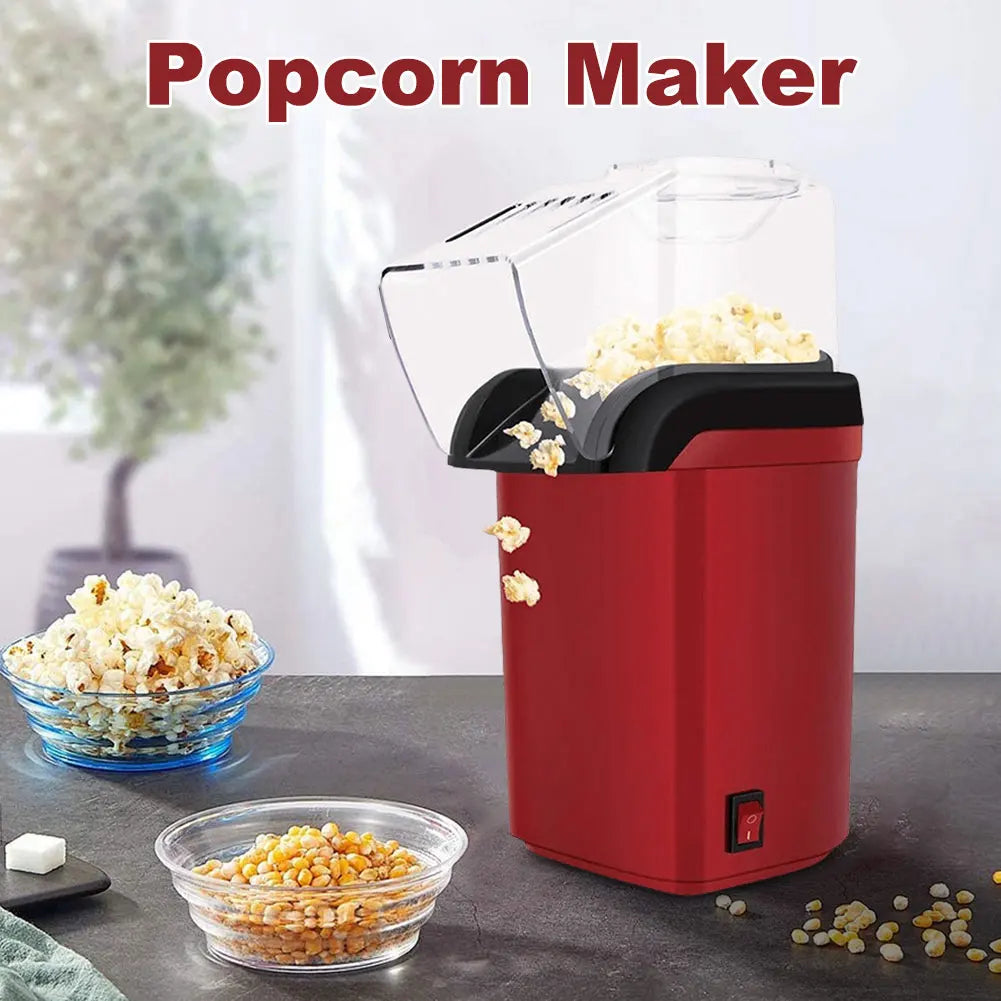 Homivo QuickPop™ | Oil-Free Popcorn Machine