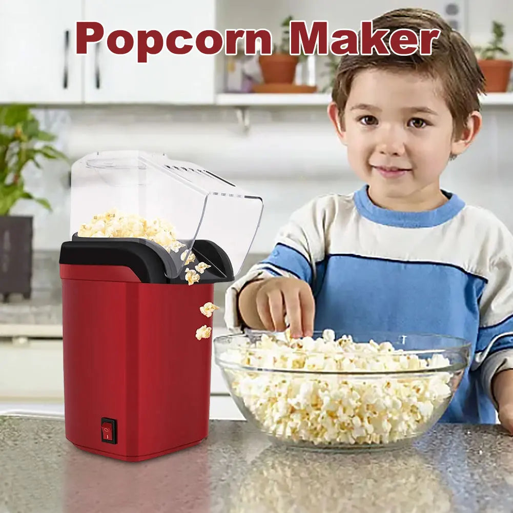 Homivo QuickPop™ | Oil-Free Popcorn Machine