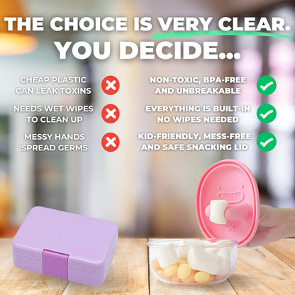 Homivo CleanBite™ | No-Touch Snack Bowl